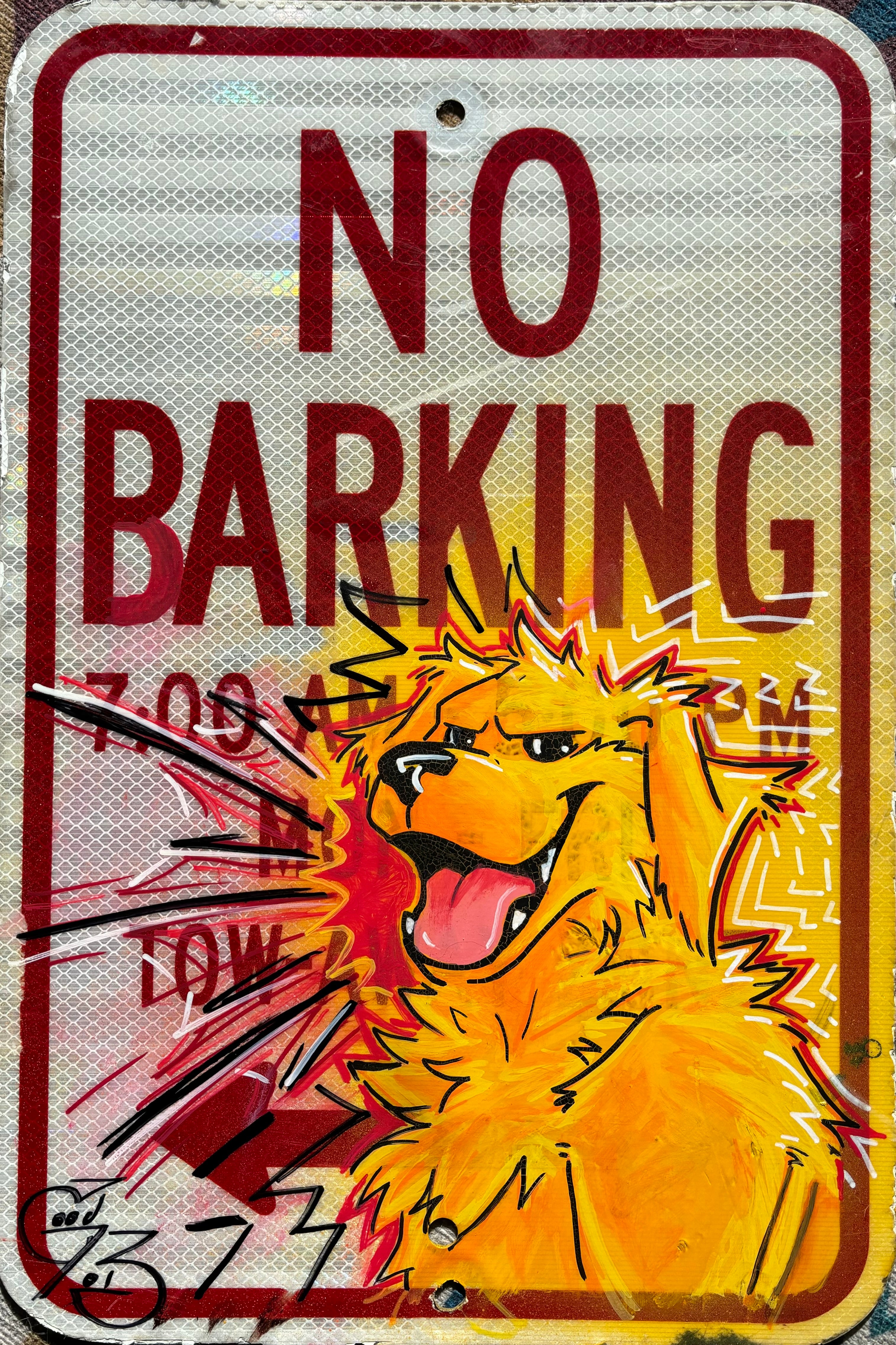 No Barking -Print