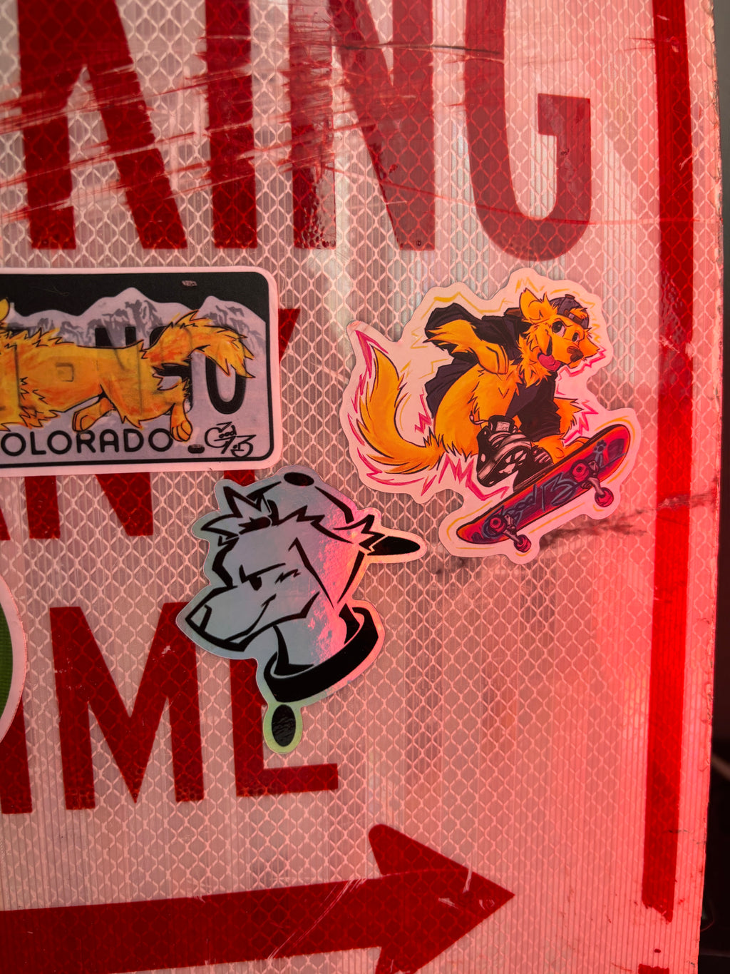 GoodBoi Holographic - SHINY Vinyl Sticker