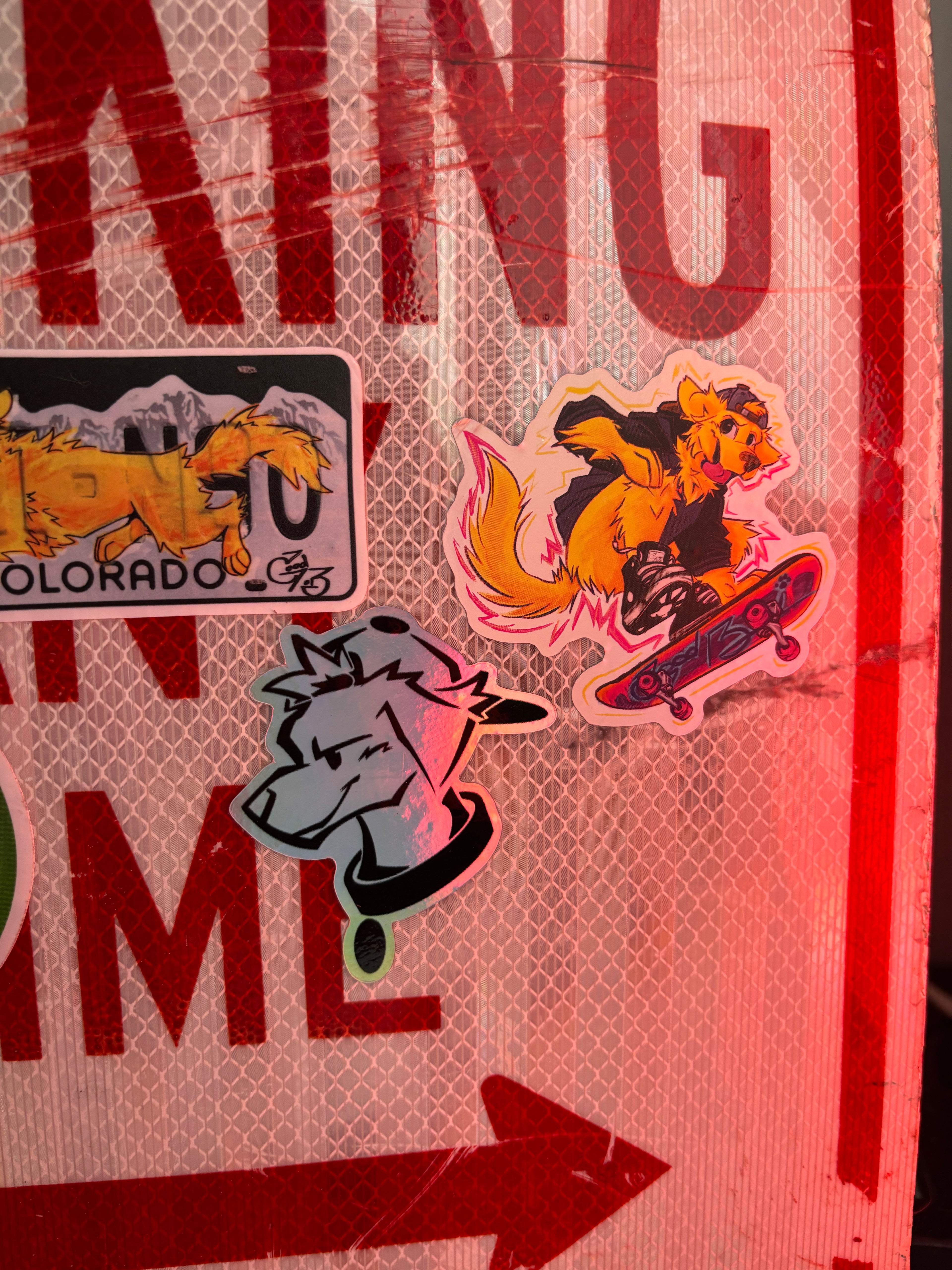 GoodBoi Holographic - SHINY Vinyl Sticker