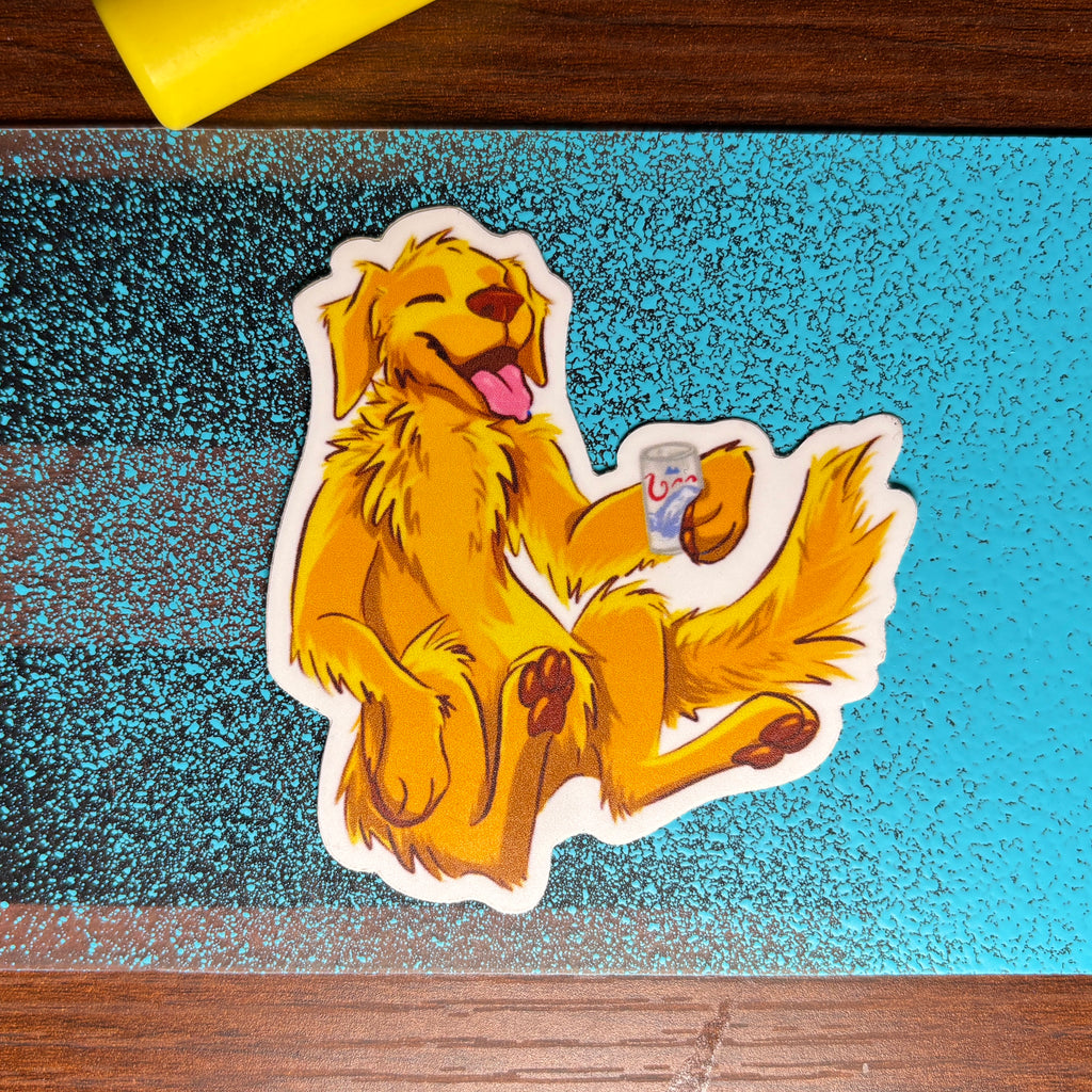 Cheers! -Large Vinyl Sticker