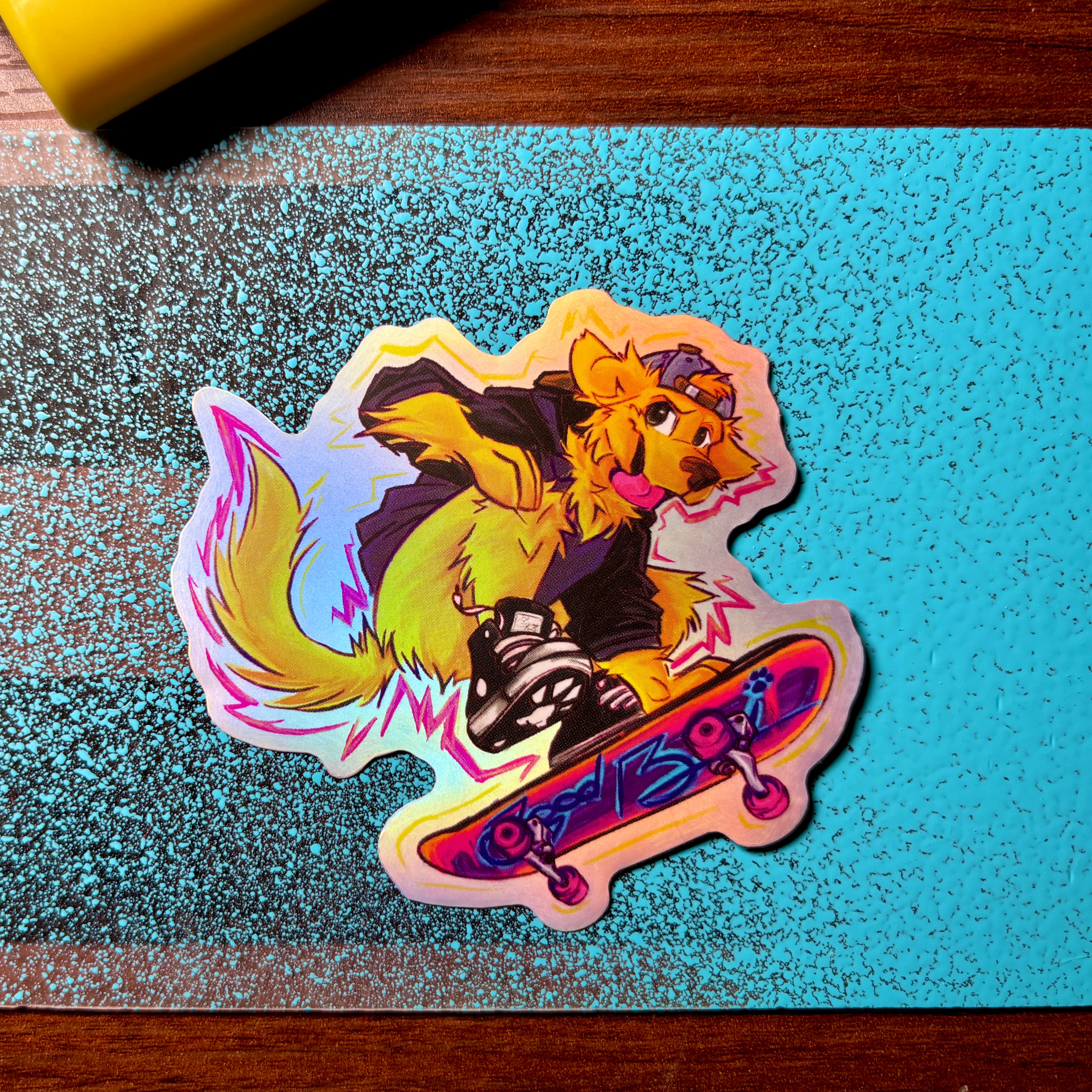 Sk8er Boi - SHINY Vinyl Sticker