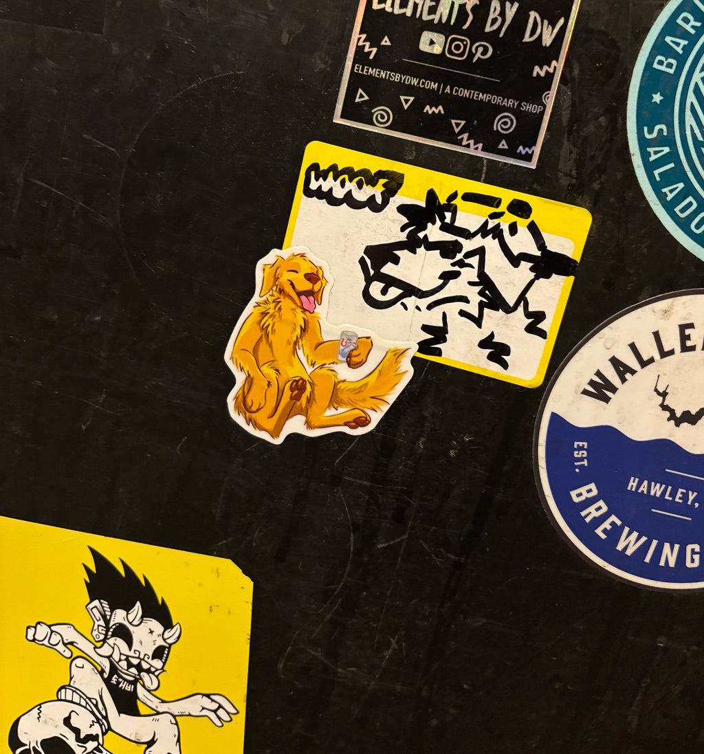 Cheers! -Large Vinyl Sticker